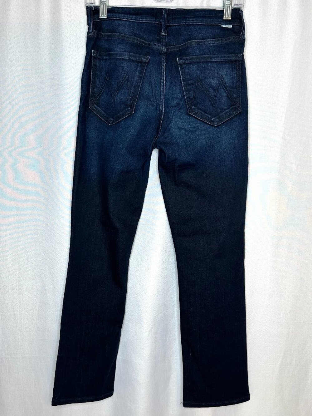 Mother Dazzler Ankle MidRise Straight Jeans SZ 26 Dark Wash Elevated Minimalist - Picture 2 of 8
